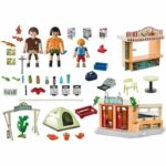 PLAYMOBIL 71424 Camping, Camping World, with a working shower and accessories, 100 pieces, Ages 4 and up - Image 2