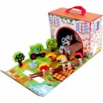 Farm Playhouse - PLANeTE BOIS - FSC - 12 Pieces - Children's Game - From 18 Months - Image 2