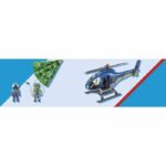 PLAYMOBIL - 70569 - Police Police helicopter and parachutist – Bild 6