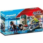 PLAYMOBIL - 70572 - Police Police Officer with Motorcycle and Thief