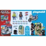 PLAYMOBIL - 70572 - Police Police Officer with Motorcycle and Thief – Bild 4