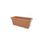 Plastiken Rectangular Garden Ø 100 x 44 cm - Terracotta - Image 2