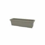 Plastiken Rectangular Garden - 60 x 33 cm - Taupe - Image 2