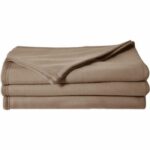 POLECO fleece blanket TAUPE 240