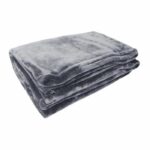Microflap cover 180x220 cm gray