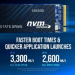 Internal hard drive SSD - M2 - NVME - 1 TB - PCIe - CS2230 - Image 3