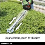Dual Power Height Size Powdpg7536 - 40 V battery, without battery or charger, 670 mm blade, 22 mm deviation - Image 2