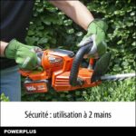 Dual Power Height Size Powdpg7536 - 40 V battery, without battery or charger, 670 mm blade, 22 mm deviation - Image 3