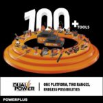 Dual Power Height Size Powdpg7531 - 20 V battery, without battery or charger, 580 mm blade, 18 mm deviation - Image 5