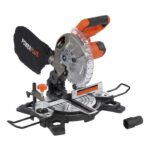 Cordless miter saw 20V Ø210mm - DUAL POWER POWDP2550 - Delivered without battery or charger - Image 2