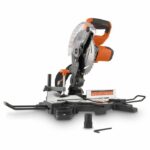 Cordless miter saw 20V Ø210mm - DUAL POWER POWDP2550 - Delivered without battery or charger