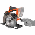 Wireless circular saw 20V 165mm + 1x 24D blade - Dual Power Powdp25200 - Delivered without battery or charger - Image 5
