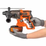 Wireless prank hammer 40V 5J SDS -Plus Brushless + 5 Accessories - Dual Power Powdp15680 - Delivered without battery or charger - Image 6