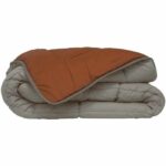 CALGARY Hot duvet Microfiber 400g/m² Galet & Ginger 240x260cm