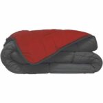 HUDSON Light microfiber duvet 200g / m² 220x240cm Gray & Red