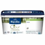 Biobased paint walls and ceilings white satin 2L Ripolin