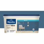 Ripolin matte seram blue interior wall color paint 2.5L - Image 2