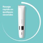 Braun Body Mini BS1000 Electric Body Trimmer for Men and Women - Wet & Dry - Multi-purpose - White – Bild 5