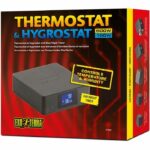 EXO TERRA Terrarium Thermostat and Hygrostat - With Timer - Day and Night Function - 600W