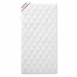 Air-conditioned baby mattress - 60x120x10 cm - Reversible - Removable cover - Anti-mite - Made in France