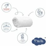 Set of 2 Baby Mattress Protectors - 60x120 cm - Waterproof and Micro Breathable Mattress Cover - Washable at 90°C - Soft and Silent - Image 3