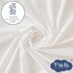 Set of 2 Baby Mattress Protectors - 60x120 cm - Waterproof and Micro Breathable Mattress Cover - Washable at 90°C - Soft and Silent - Image 4