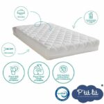 Air-conditioned baby mattress - 70x140x10 cm - Reversible - Removable cover - Anti-mite - Made in France - Image 4