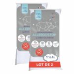 Set of 2 Allergostop Baby Mattress Protectors - 60x120 cm - Against Bed Bugs and Dust Mites - Complete Waterproof Cover