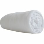 Waterproof fitted sheet for co-sleeping bed - P'TIT DODO - 50 x 85 cm - White - Image 2