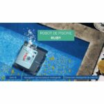 BESTWAY Aquaglide autonomous swimming pool robot vacuum cleaner for flat bottom swimming pools 3.5 x 5 m, rechargeable battery - Afbeelding 4