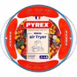 Air fryer dish - PYREX - 1450144 - Round - Borosilicate glass - 26 cm - Image 2