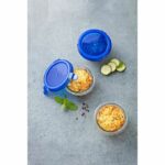 PYREX - COOK & GO - Round box in vere with lid 11 * 6 cm - Image 3