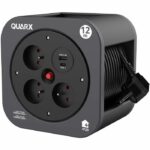 Reel - QUARX - S-Box - 12m, 3 x 16A sockets, USB Type A and C - Image 3