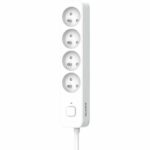 Power strip - QUARX - 4 sockets - With 3 USB ports, 1.5m cable - Image 2