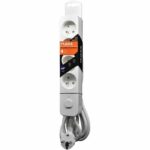 Power strip - QUARX - 4 sockets - With 3 USB ports, 1.5m cable