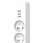Power strip - QUARX - 4 sockets - With 3 USB ports, 1.5m cable - Image 4
