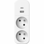 Biplite - QUARX - 2P 16A - With USB-A and USB-C, NF compliant – Bild 3