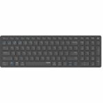 Keyboard and mouse set - RAPOO - 9700M - Wireless - AZERTY - Ultra-slim - Black - Image 6