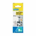 Crimping nuts for Ø8mm screws - RAPID - M8 - Box of 20 + drill bit - Image 2