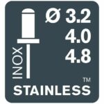 RAPID Pince a riveter RP10 + 100 rivets - Image 2