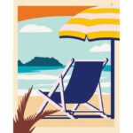 CreArt 24x30 cm Relax at the Beach, Adult, Paint by Numbers, 23897, Ravensburger – Bild 3