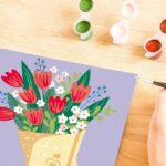 CreArt 20x20 cm Bouquet of Tulips, Creative Leisure, Adult, Paint by Numbers, 25518, Ravensburger – Bild 6