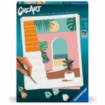 CreArt 24x30 cm Vacation Mode, Adult, Paint by Numbers, 25524, Ravensburger