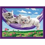 CreArt Kids 18x24cm Kittens in the Hammock, Paint by Numbers Kit, Ages 9+, 25828, Ravensburger – Bild 3
