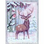 CreArt Kids 18x24cm Romantic Deer, Paint by Numbers Kit, Art Number, Ages 9+, 25831, Ravensburger - Image 3