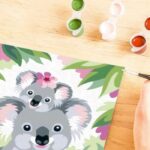 CreArt Kids 18x24cm Koala Mom and Baby, Paint by Numbers Kit, Art Numbers, Ages 9+, 25833, Ravensburger - Image 6