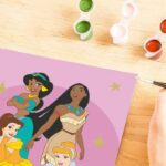 CreArt Kids 18x24cm Disney Princess, Paint by Numbers Kit, Ages 7+, 25843, Ravensburger – Bild 6