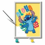 CreArt Kids 18x24cm Stitch, Paint by Numbers Kit, Ages 7+, 25844, Ravensburger – Bild 2