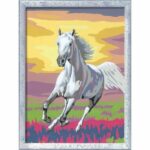 CreArt Kids 18x24cm Horse in the Meadow, Paint by Numbers Kit, Art Number, Ages 7+, 25845, Ravensburger – Bild 3