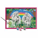 CreArt Kids 31x21cm Unicorn Land, Paint by Numbers Kit, Art Number, Ages 9+, 25849, Ravensburger – Bild 2